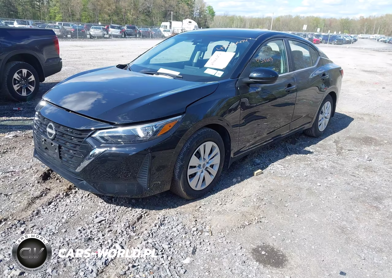 2025 Nissan Sentra S VIN:3N1AB8BV0SY382676 - 2