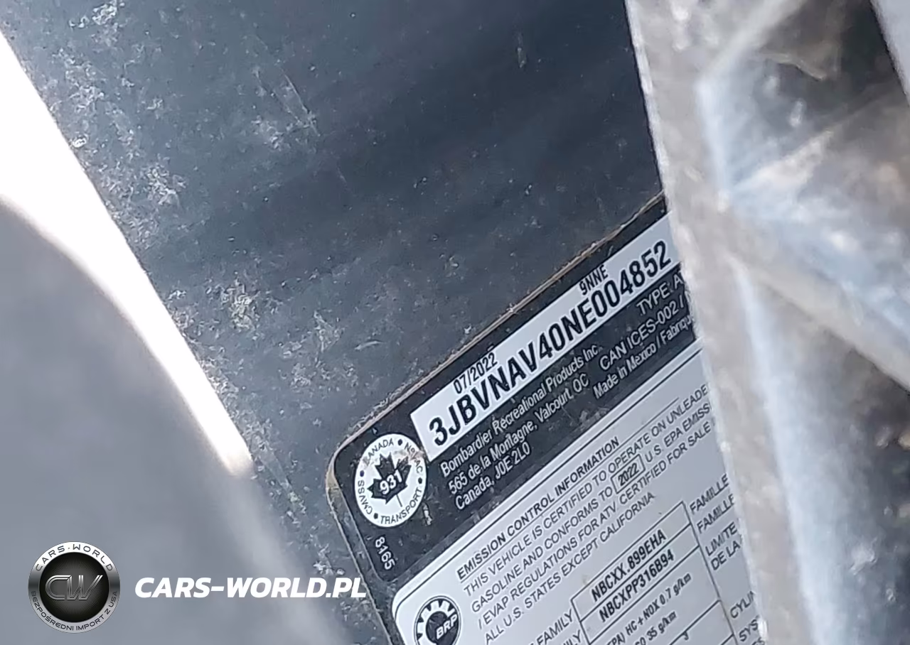 2022 Can-Am Maverick X3 Max X Rs Turbo Rr VIN:3JBVNAV40NE004852 - 10
