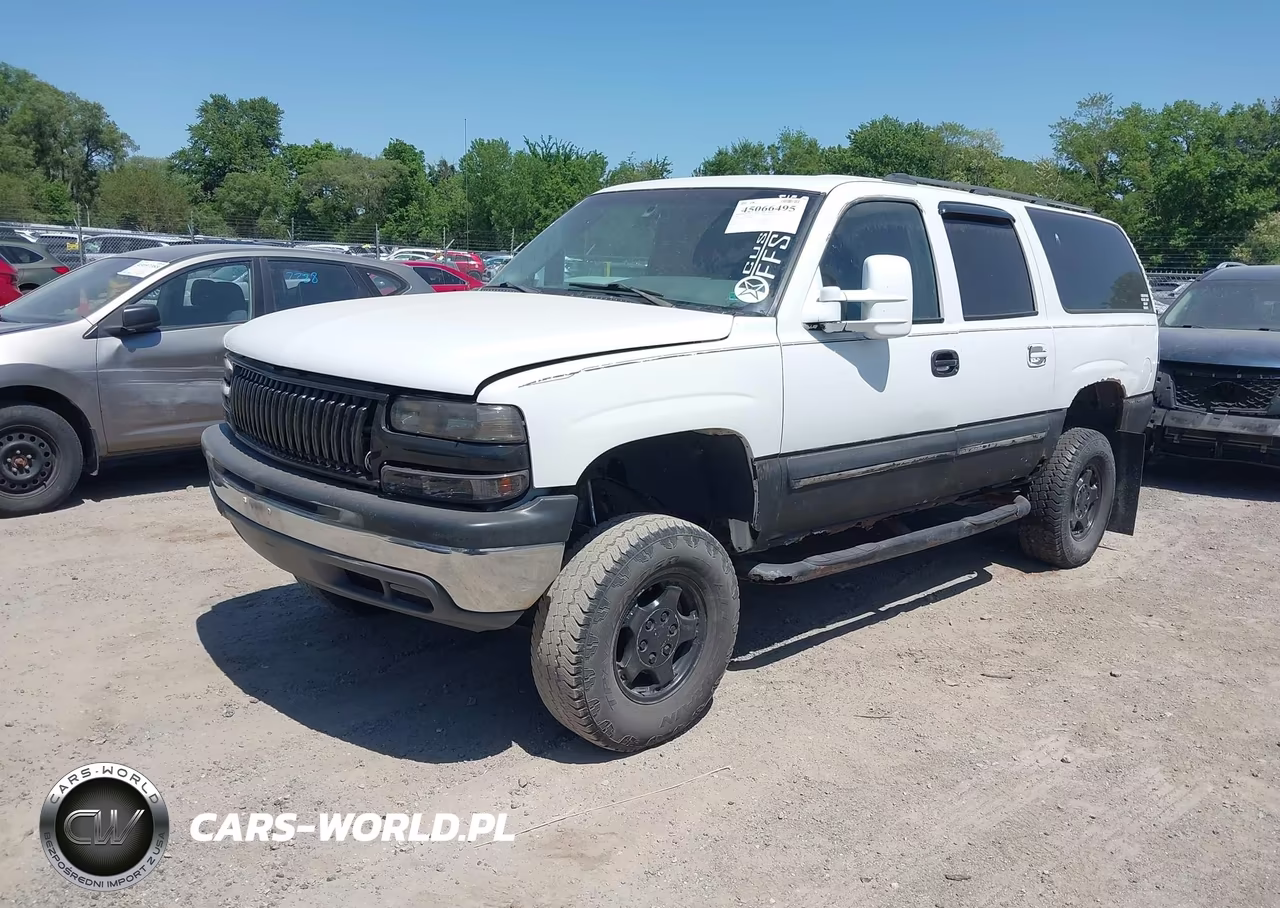 2002 Chevrolet Suburban 1500 Ls VIN:3GNFK16Z72G258831 - 2