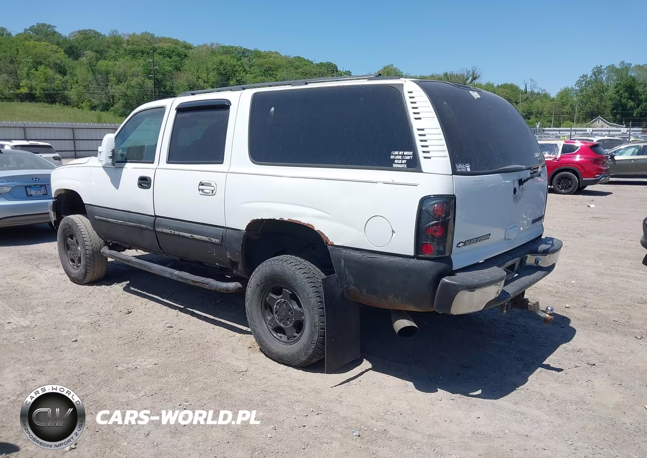 2002 Chevrolet Suburban 1500 Ls VIN:3GNFK16Z72G258831 - 3