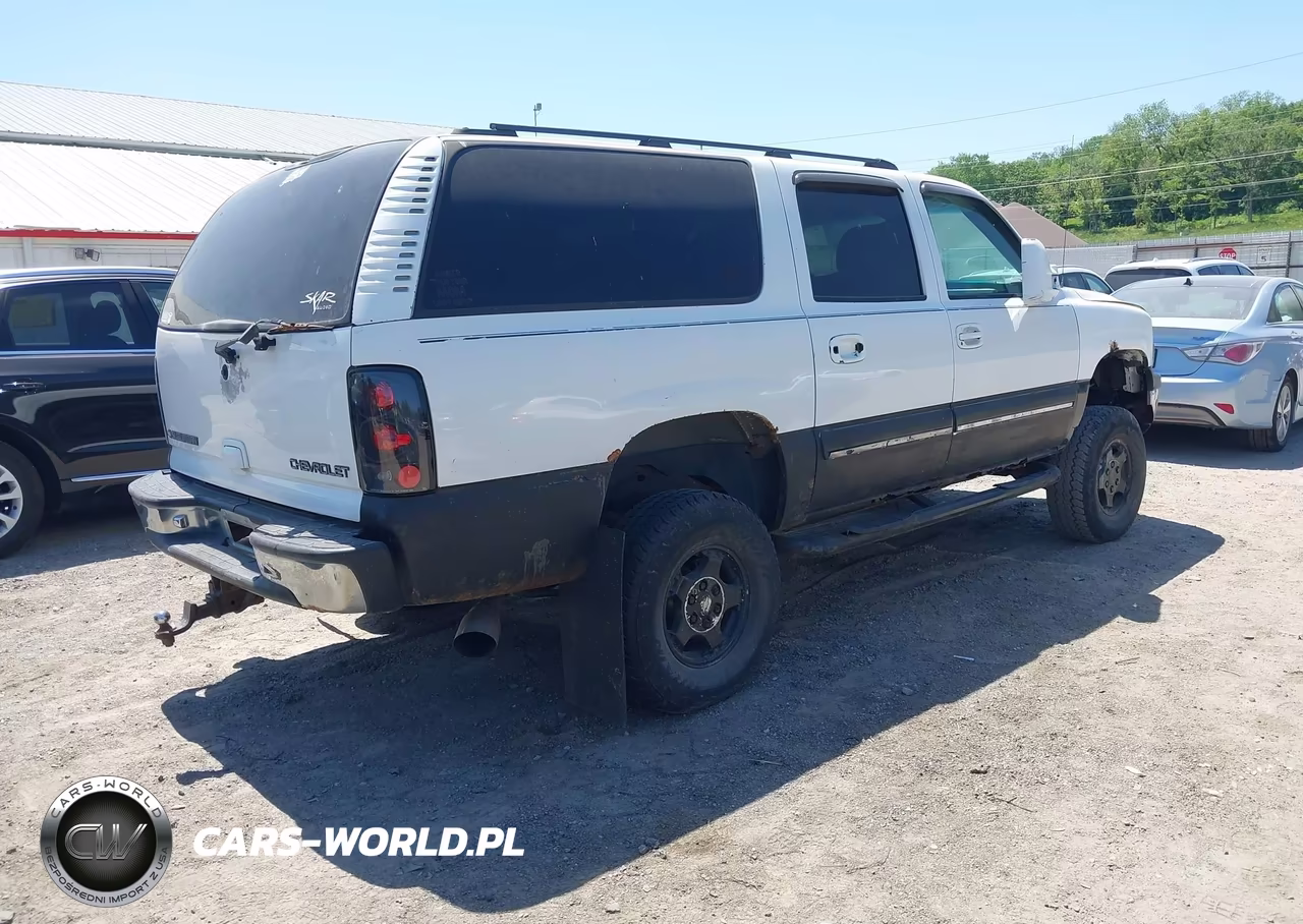 2002 Chevrolet Suburban 1500 Ls VIN:3GNFK16Z72G258831 - 4
