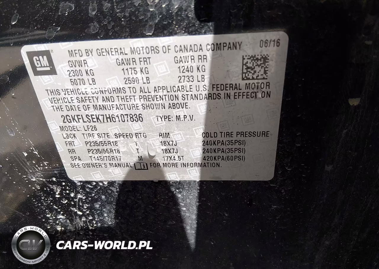2017 GMC Terrain Sle-1 VIN:2GKFLSEK7H6107836 - 9