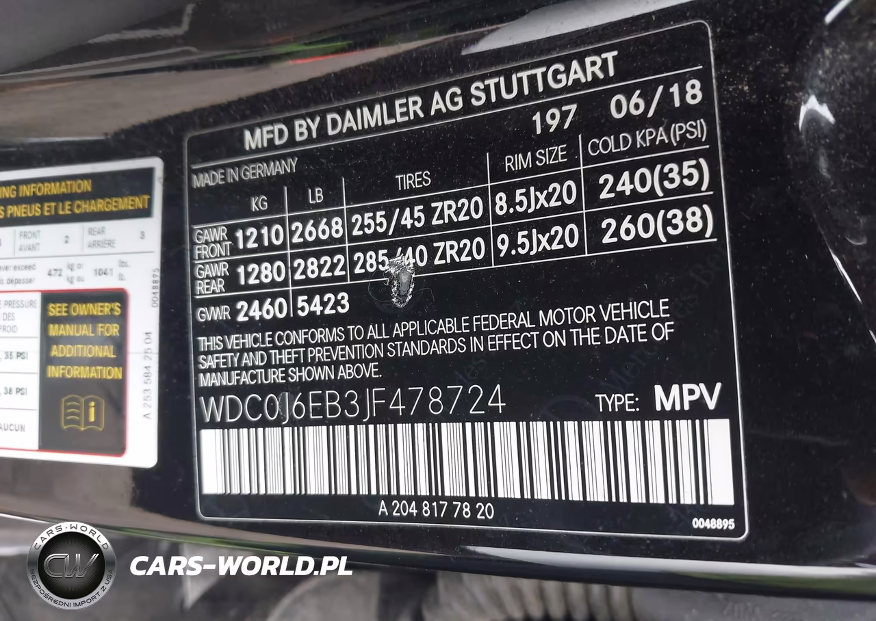 2018 Mercedes-Benz Amg Glc 43 Coupe 4Matic VIN:WDC0J6EB3JF478724 - 9