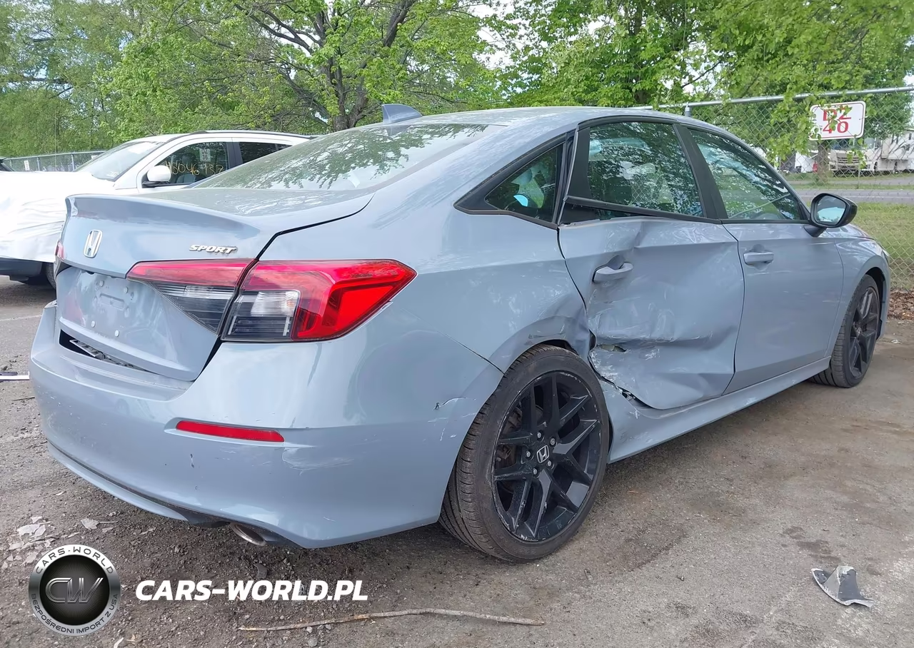 2022 Honda Civic Sport VIN:2HGFE2F53NH516920 - 4