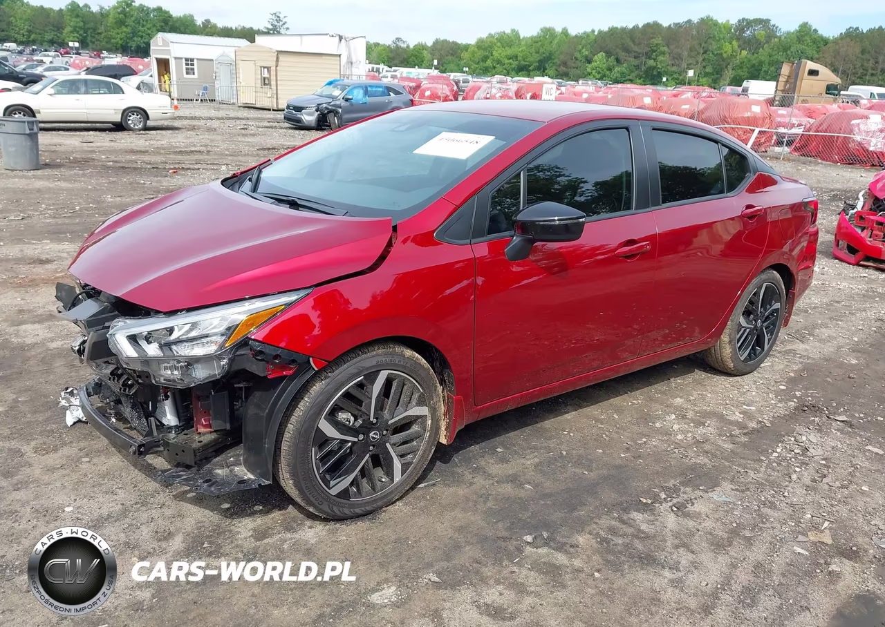 2025 Nissan Versa 1.6 Sr VIN:3N1CN8FVXSL894548 - 2