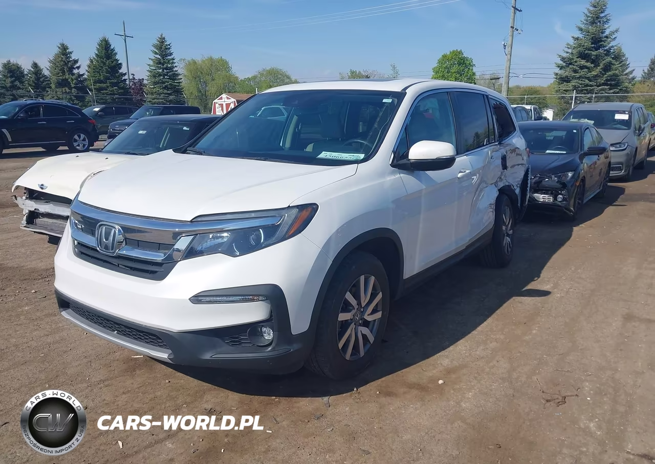 2021 Honda Pilot Awd Ex-L VIN:5FNYF6H59MB006746 - 2