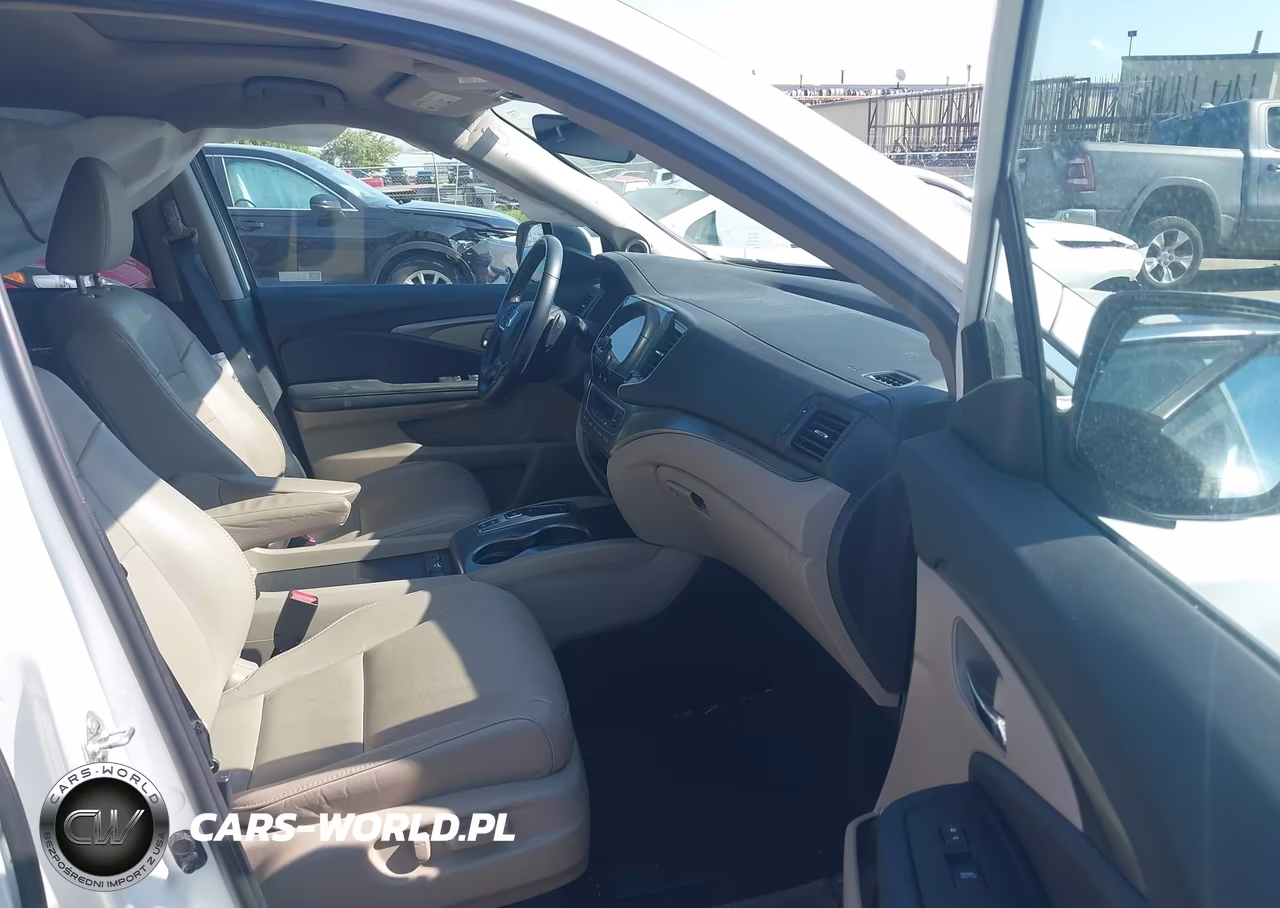 2021 Honda Pilot Awd Ex-L VIN:5FNYF6H59MB006746 - 5