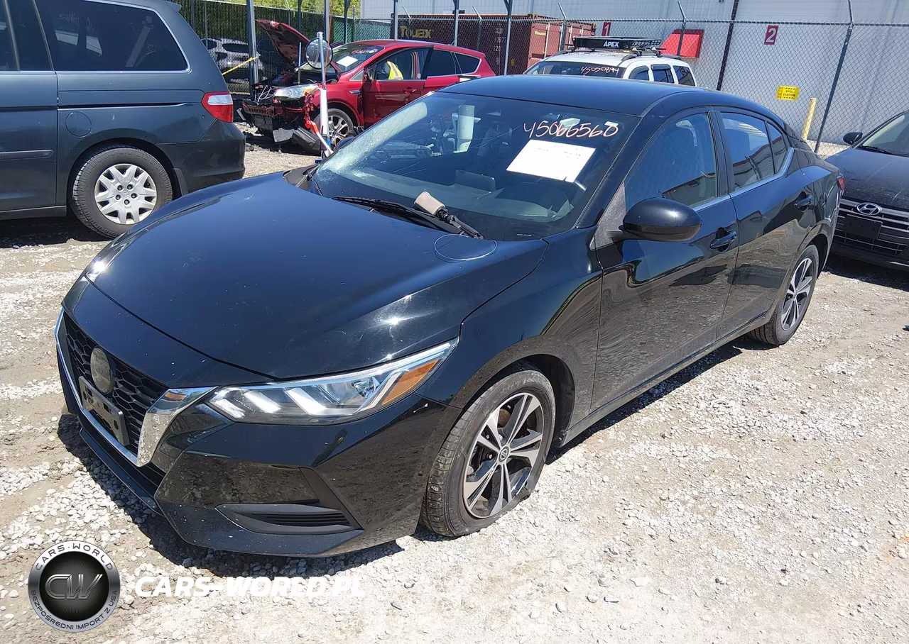 2022 Nissan Sentra Sv Xtronic Cvt VIN:3N1AB8CV5NY264495 - 2