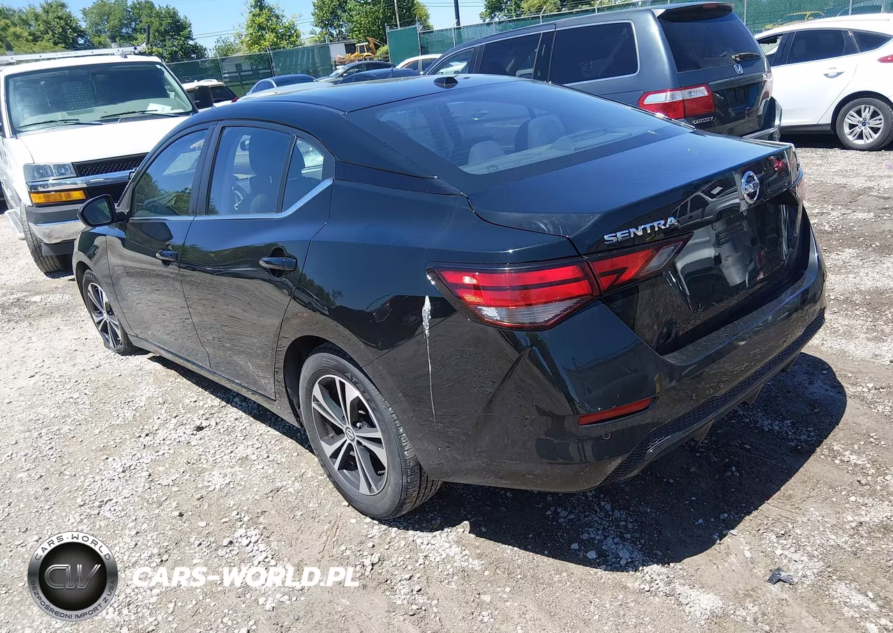 2022 Nissan Sentra Sv Xtronic Cvt VIN:3N1AB8CV5NY264495 - 3