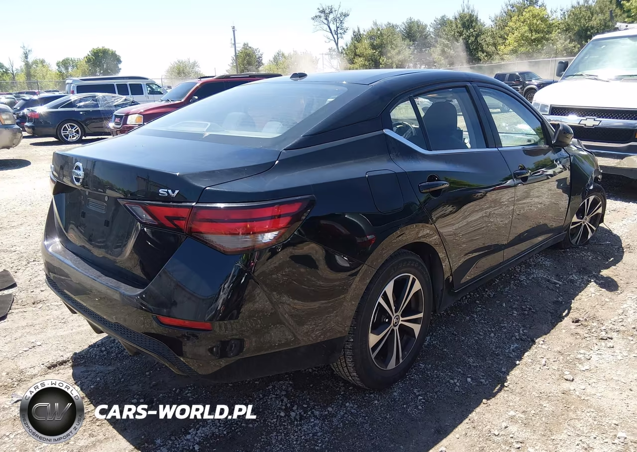 2022 Nissan Sentra Sv Xtronic Cvt VIN:3N1AB8CV5NY264495 - 4