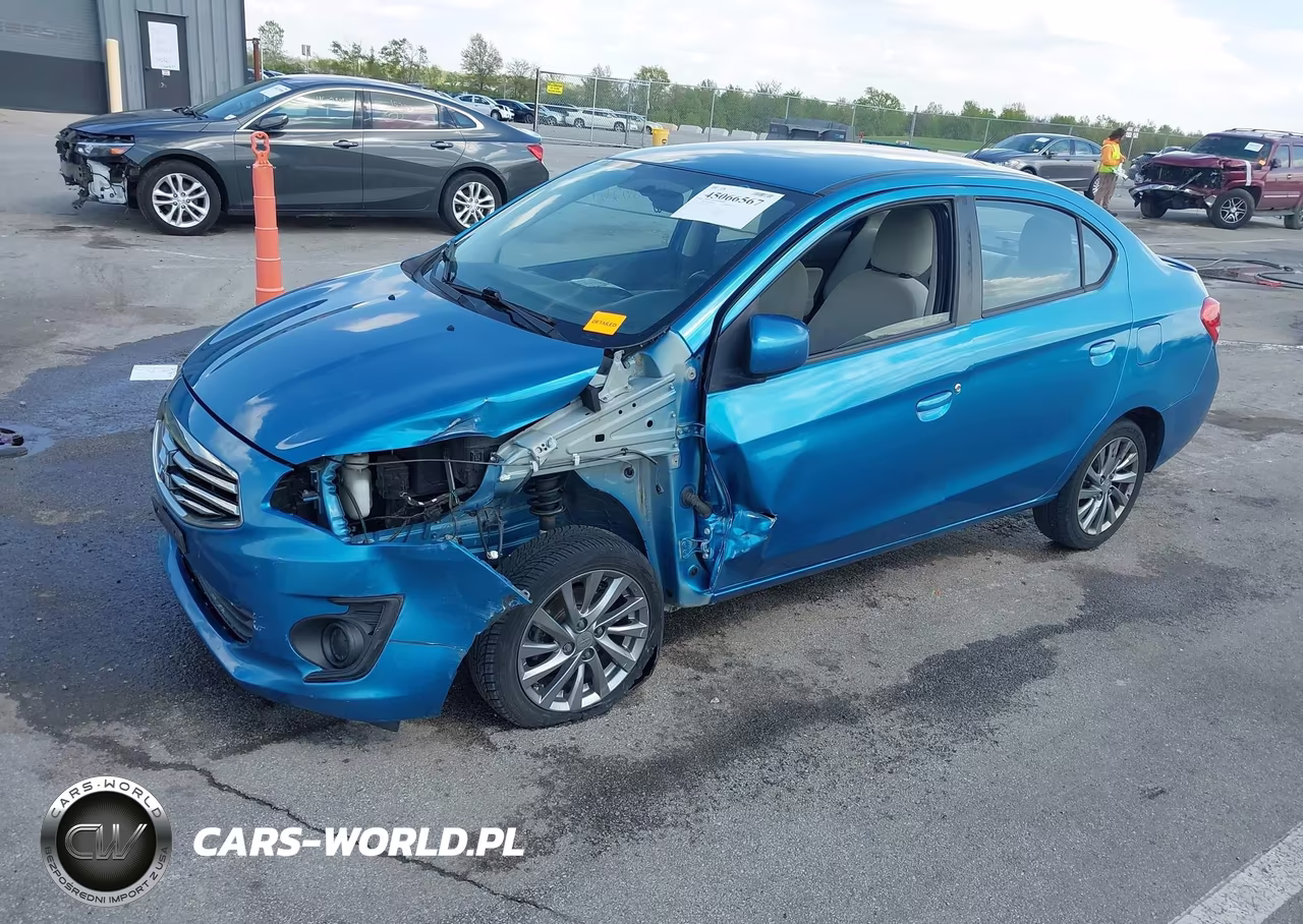 2018 Mitsubishi Mirage G4 Es VIN:ML32F3FJ0JHF12052 - 2