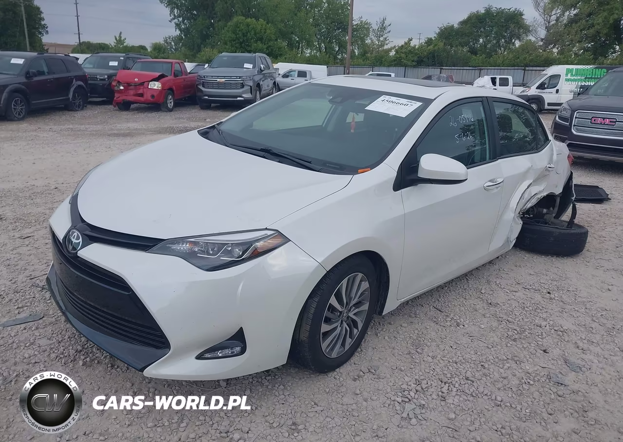 2017 Toyota Corolla Xle VIN:5YFBURHE6HP727310 - 2