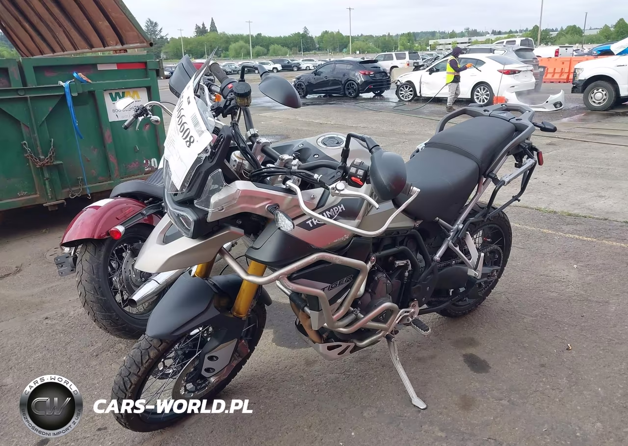 2023 Triumph Motorcycle Tiger 900 Rally Pro-900 Bond Edition VIN:SMTE67DF6PTBH0528 - 2