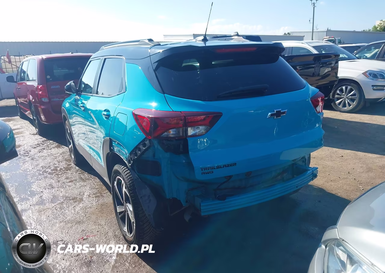2022 Chevrolet Trailblazer Awd Rs VIN:KL79MUSL3NB017555 - 3