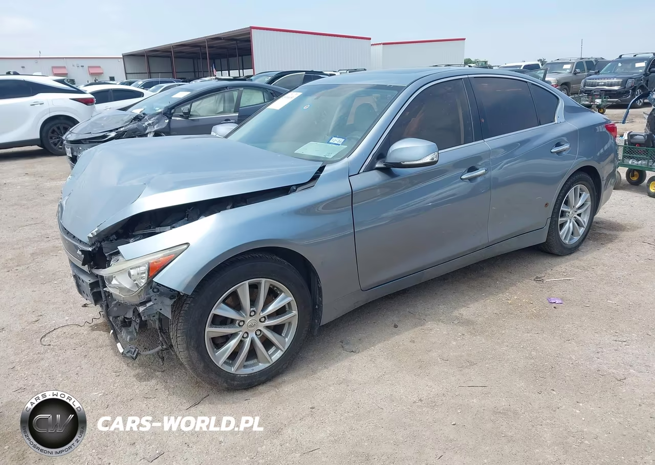 2014 Infiniti Q50 Premium VIN:JN1BV7ARXEM708131 - 2