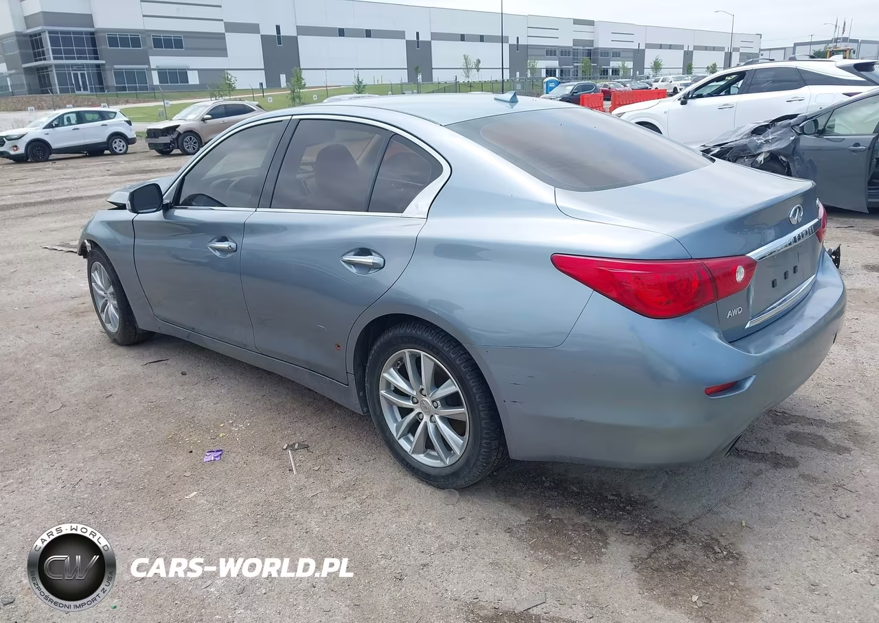 2014 Infiniti Q50 Premium VIN:JN1BV7ARXEM708131 - 3