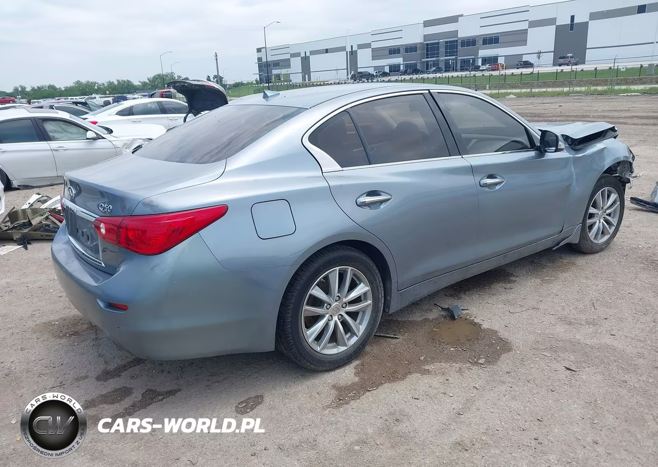 2014 Infiniti Q50 Premium VIN:JN1BV7ARXEM708131 - 4