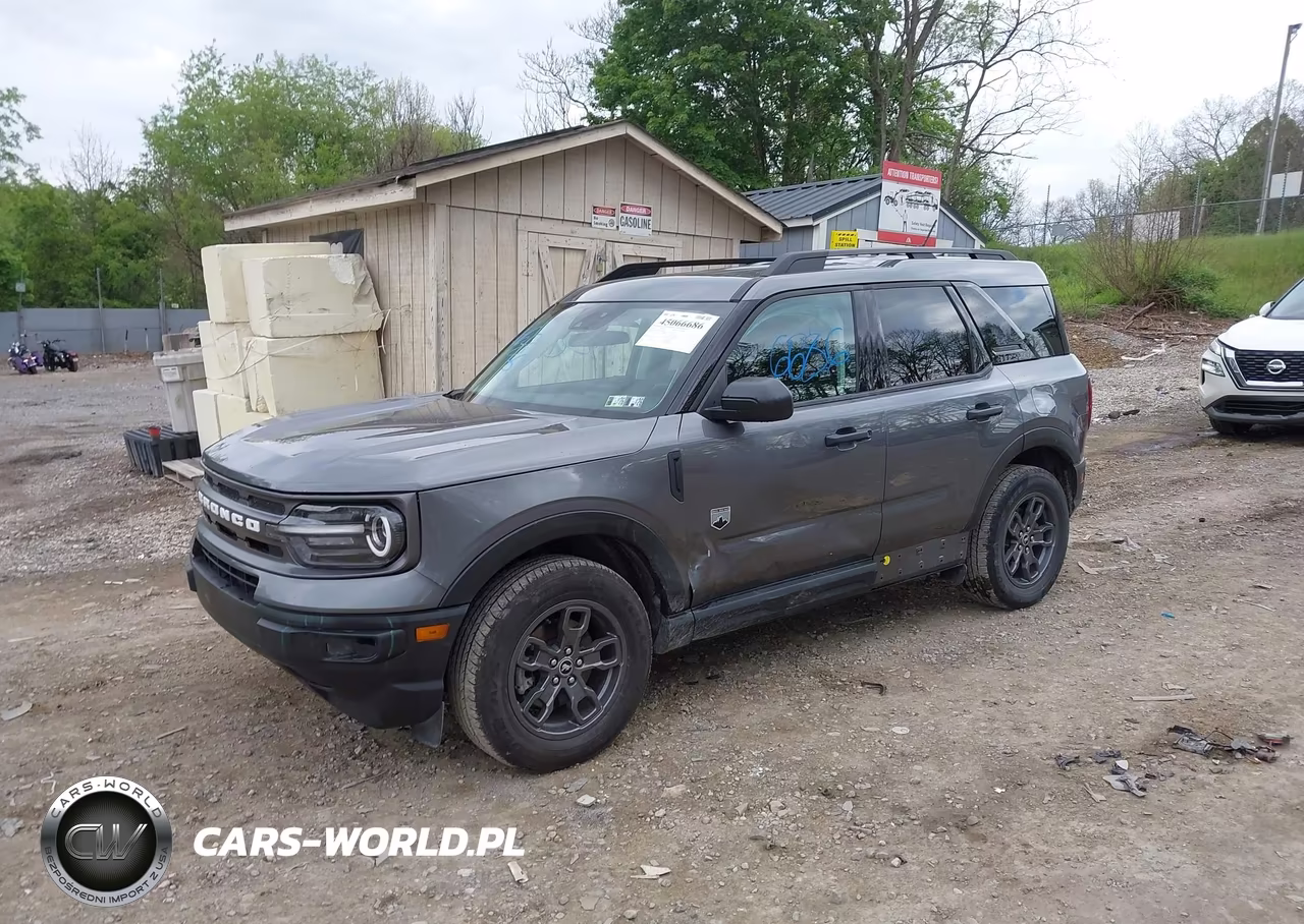 2024 Ford Bronco Sport Big Bend VIN:3FMCR9B67RRE87991 - 2