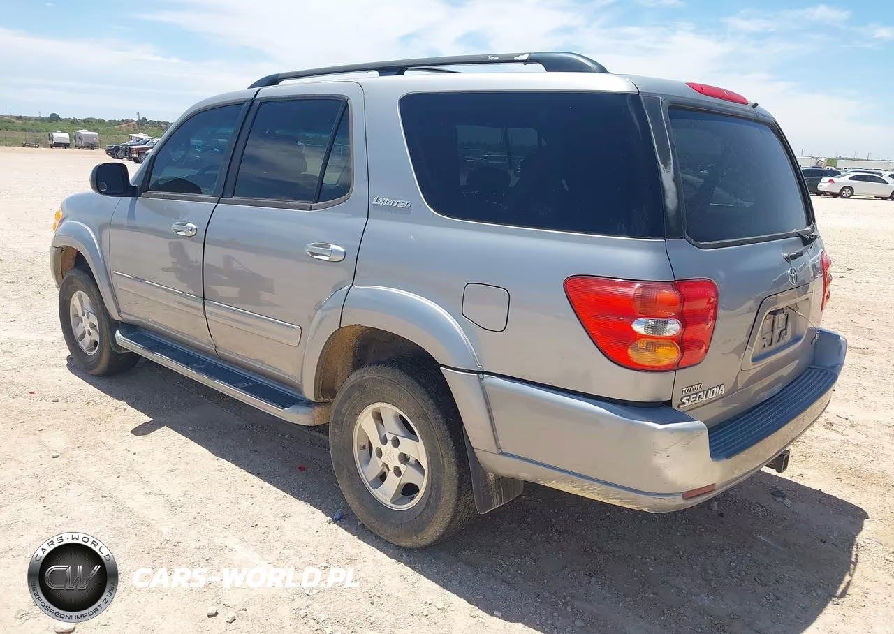 2002 Toyota Sequoia Limited V8 VIN:5TDZT38A02S114111 - 3