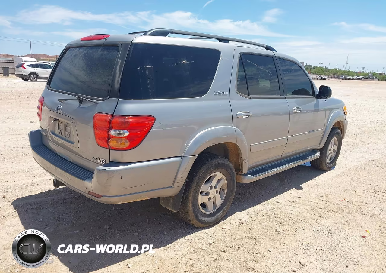 2002 Toyota Sequoia Limited V8 VIN:5TDZT38A02S114111 - 4