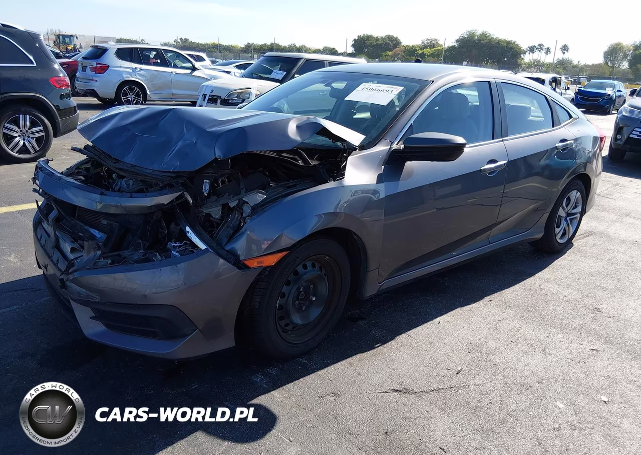 2016 Honda Civic Lx VIN:19XFC2F55GE065976 - 2