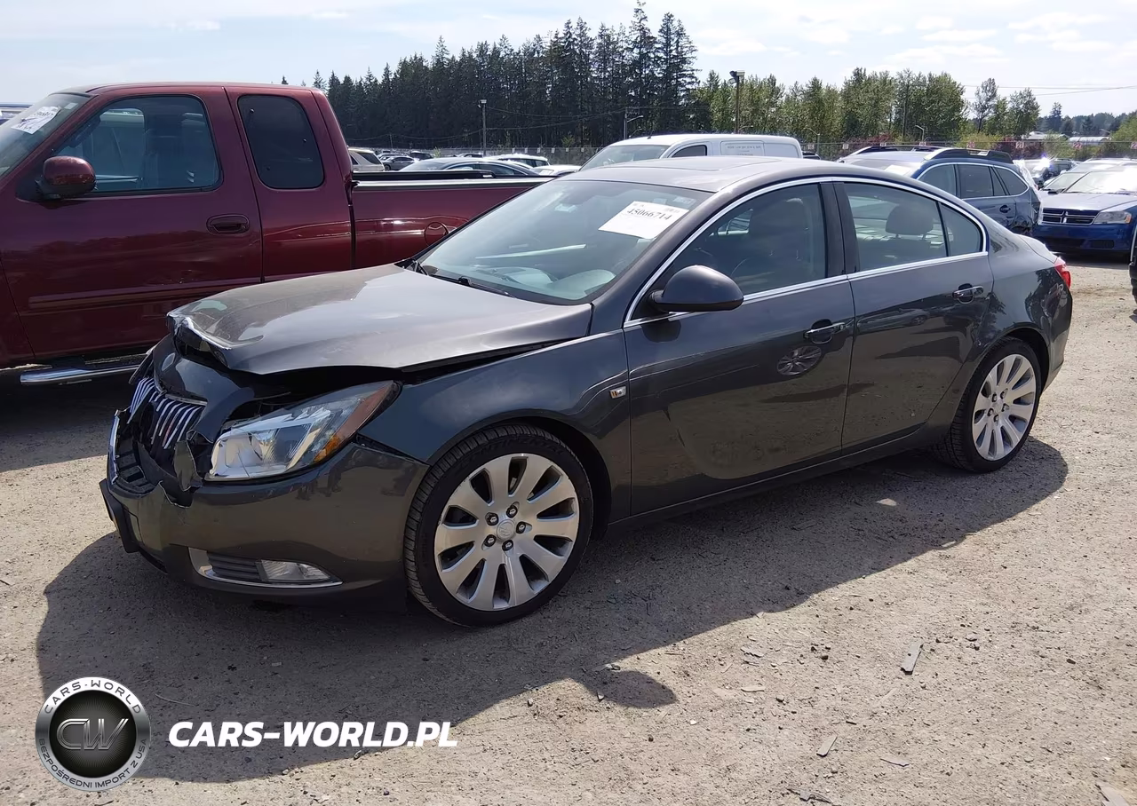 2011 Buick Regal Cxl Turbo Russelsheim VIN:W04G15GV8B1128133 - 2