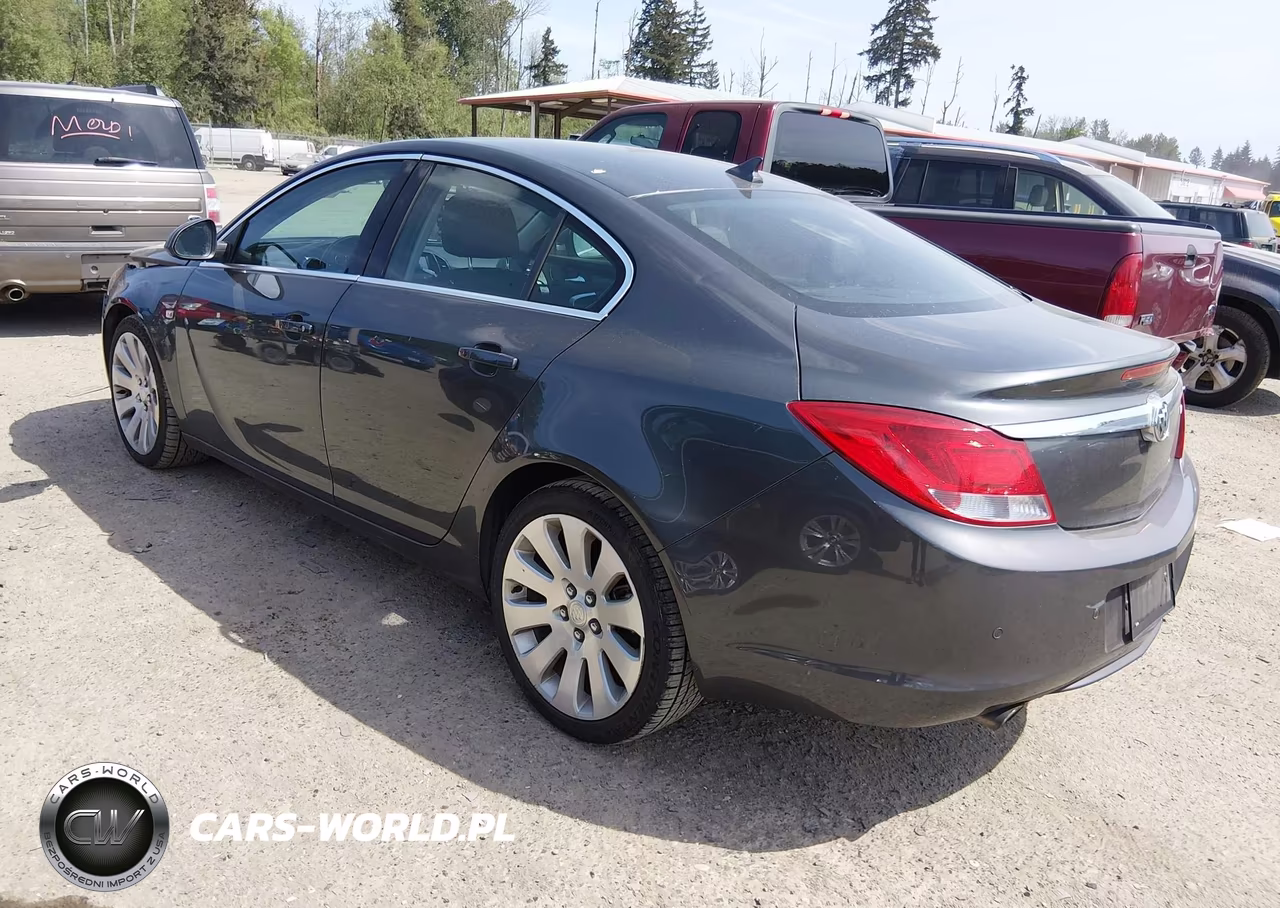 2011 Buick Regal Cxl Turbo Russelsheim VIN:W04G15GV8B1128133 - 3