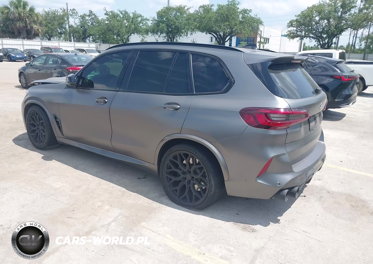2021 BMW X5 M VIN:5YMJU0C01M9E37957 - 3