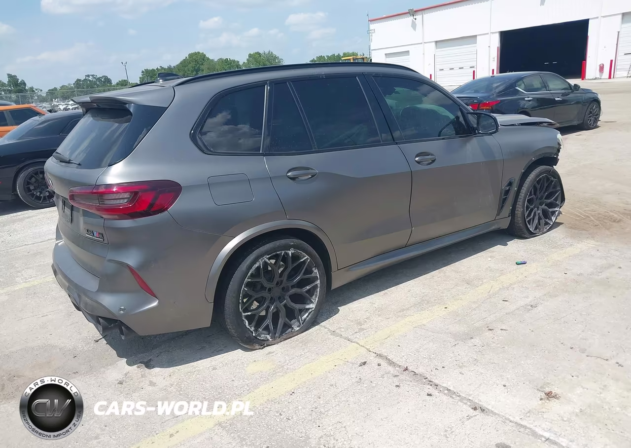 2021 BMW X5 M VIN:5YMJU0C01M9E37957 - 4