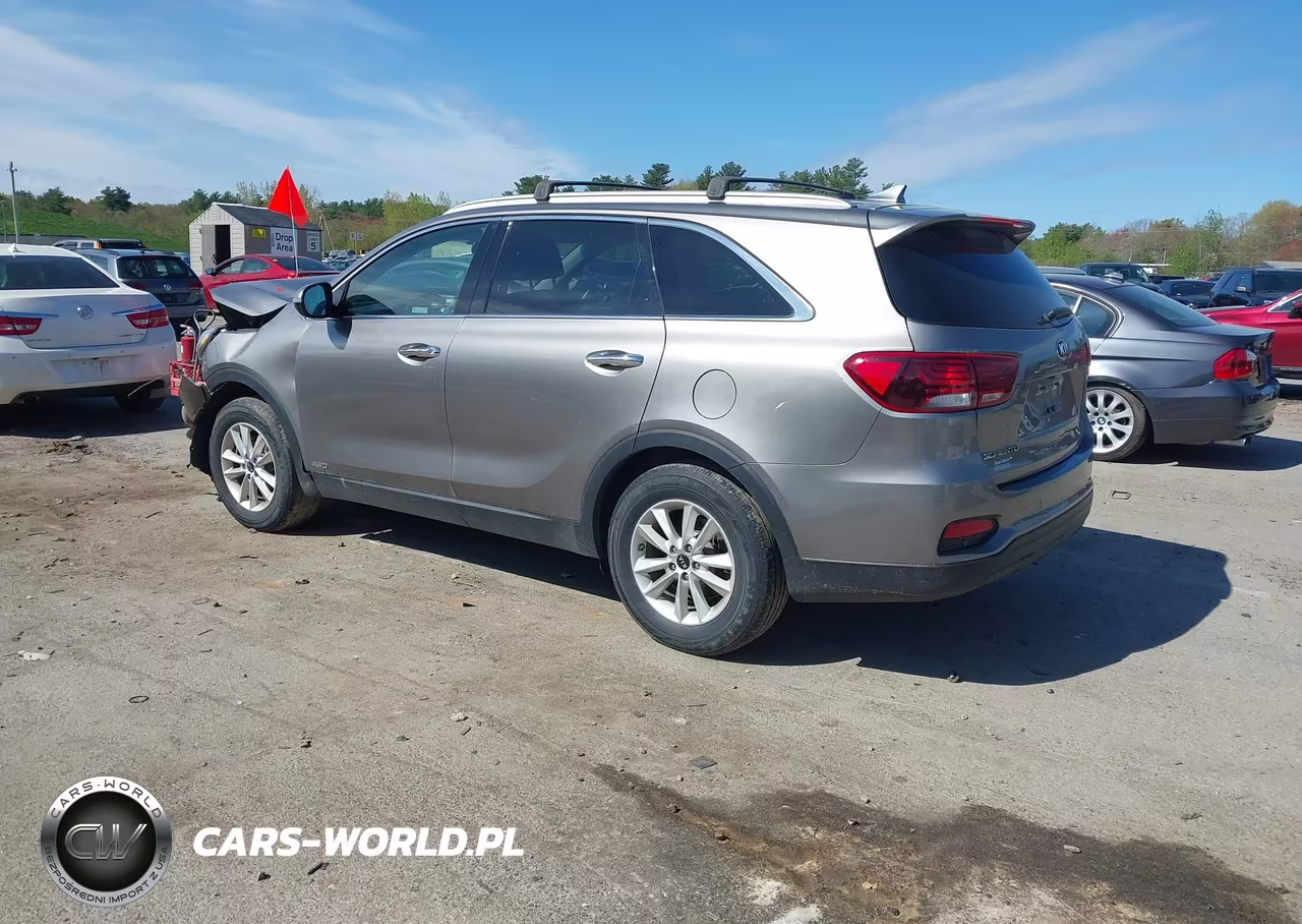 2019 Kia Sorento 2.4L Lx VIN:5XYPGDA36KG540833 - 3