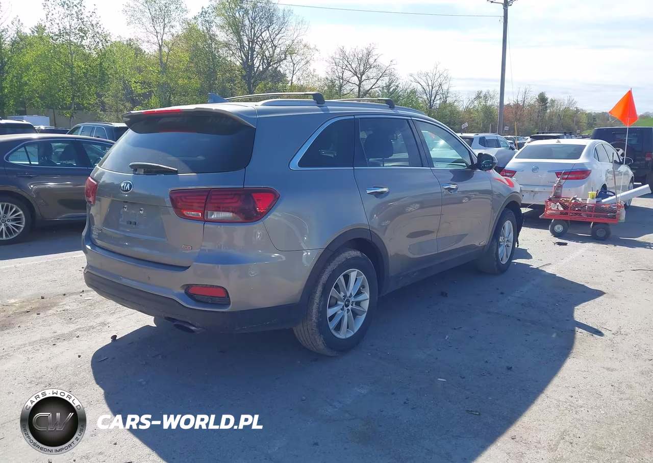 2019 Kia Sorento 2.4L Lx VIN:5XYPGDA36KG540833 - 4