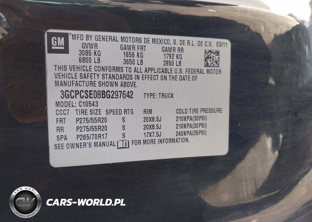 2011 Chevrolet Silverado 1500 Lt VIN:3GCPCSE08BG297642 - 9