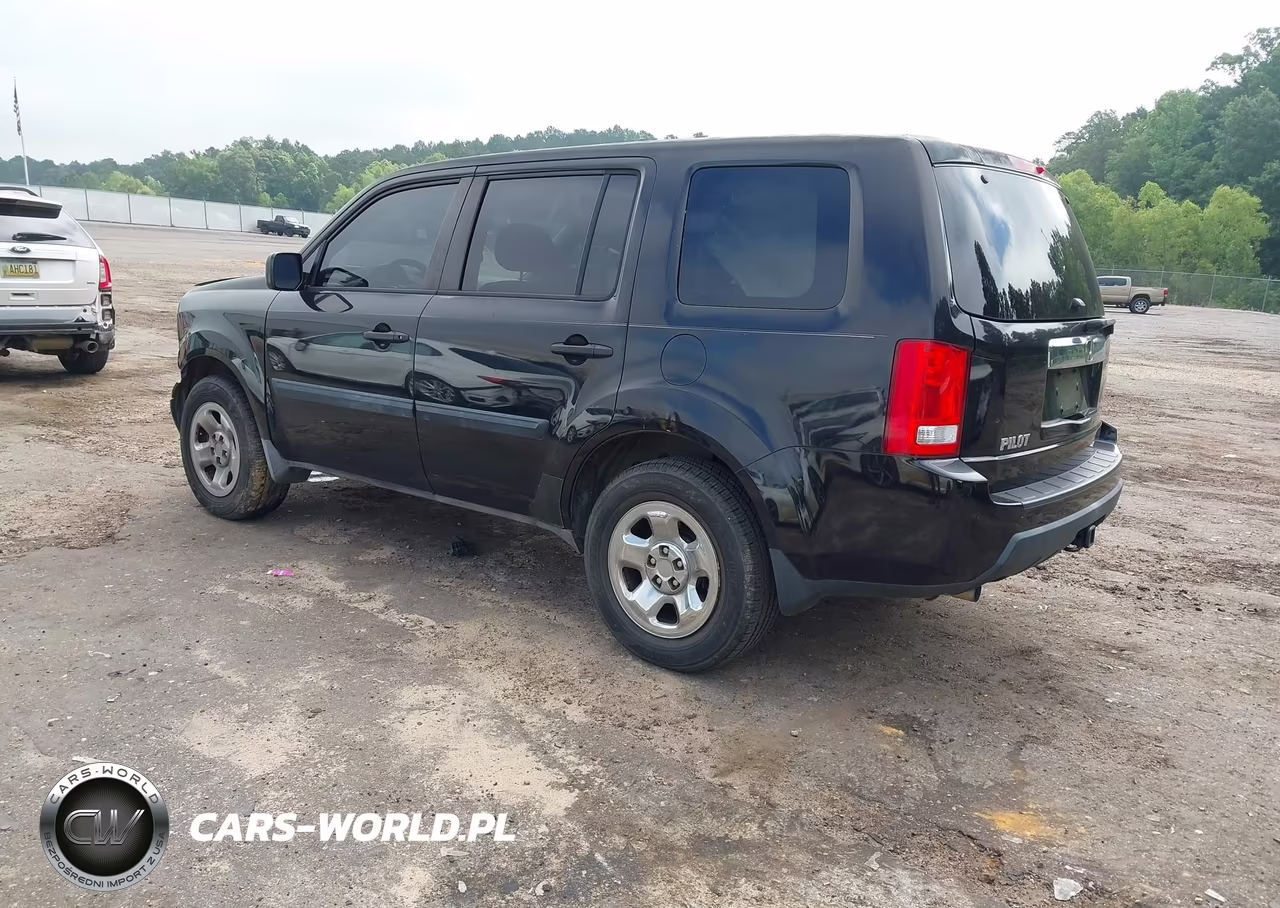 2010 Honda Pilot Lx VIN:5FNYF3H23AB010727 - 3