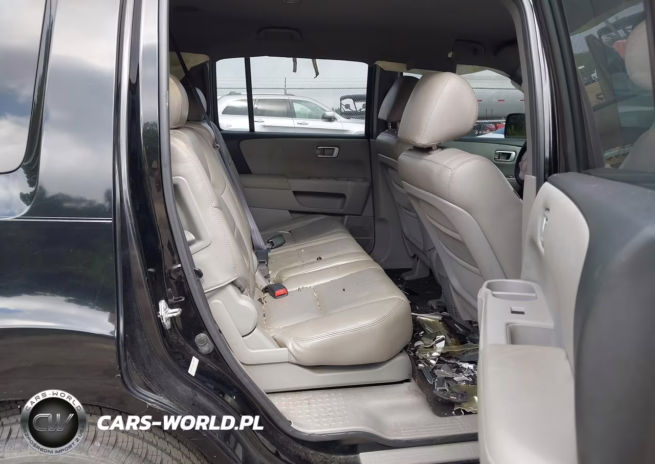 2010 Honda Pilot Lx VIN:5FNYF3H23AB010727 - 8