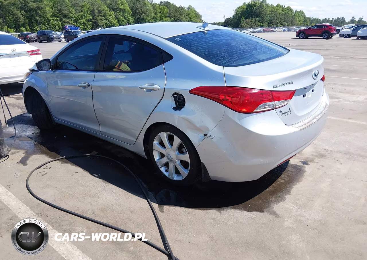 2013 Hyundai Elantra Limited VIN:5NPDH4AE3DH231950 - 3