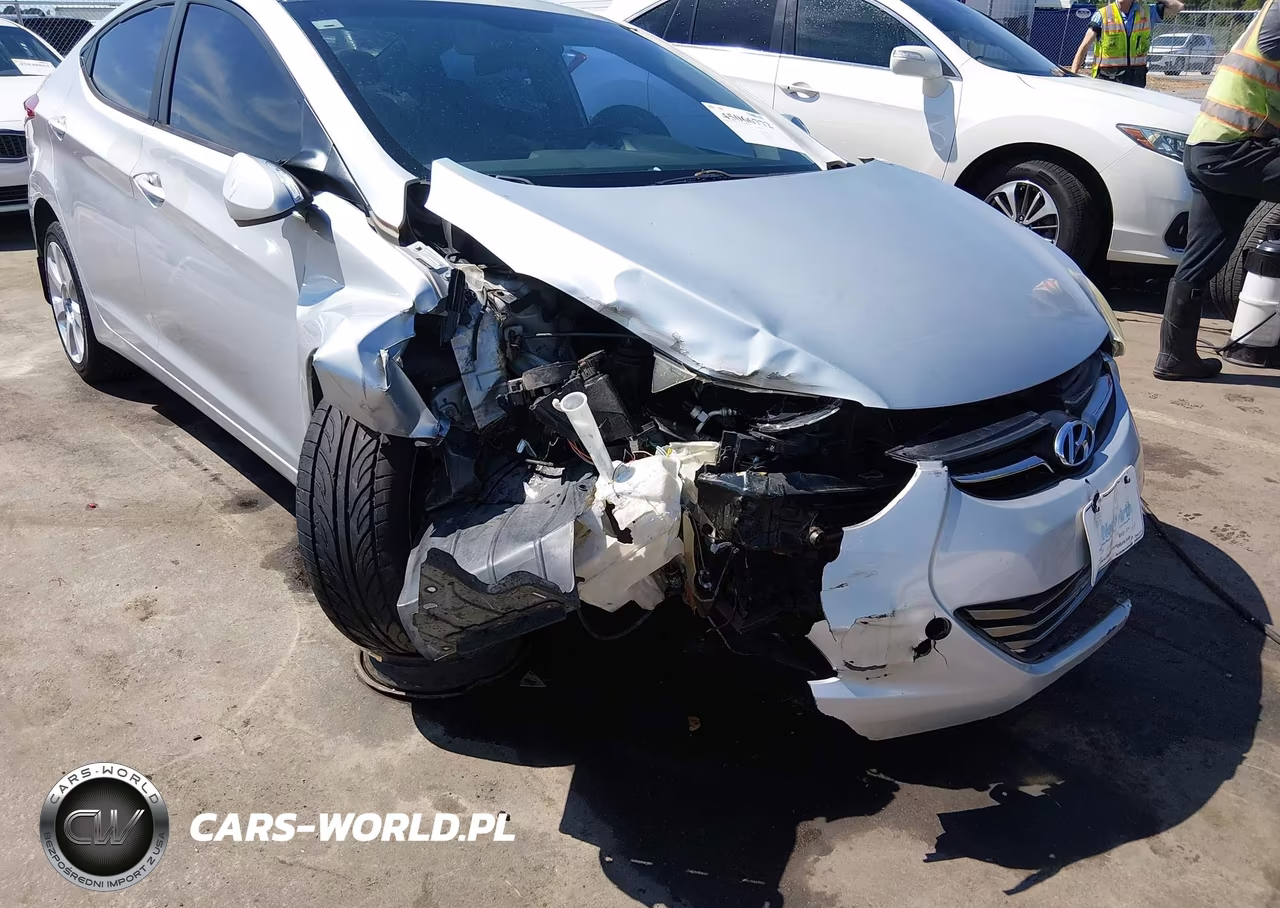 2013 Hyundai Elantra Limited VIN:5NPDH4AE3DH231950 - 6