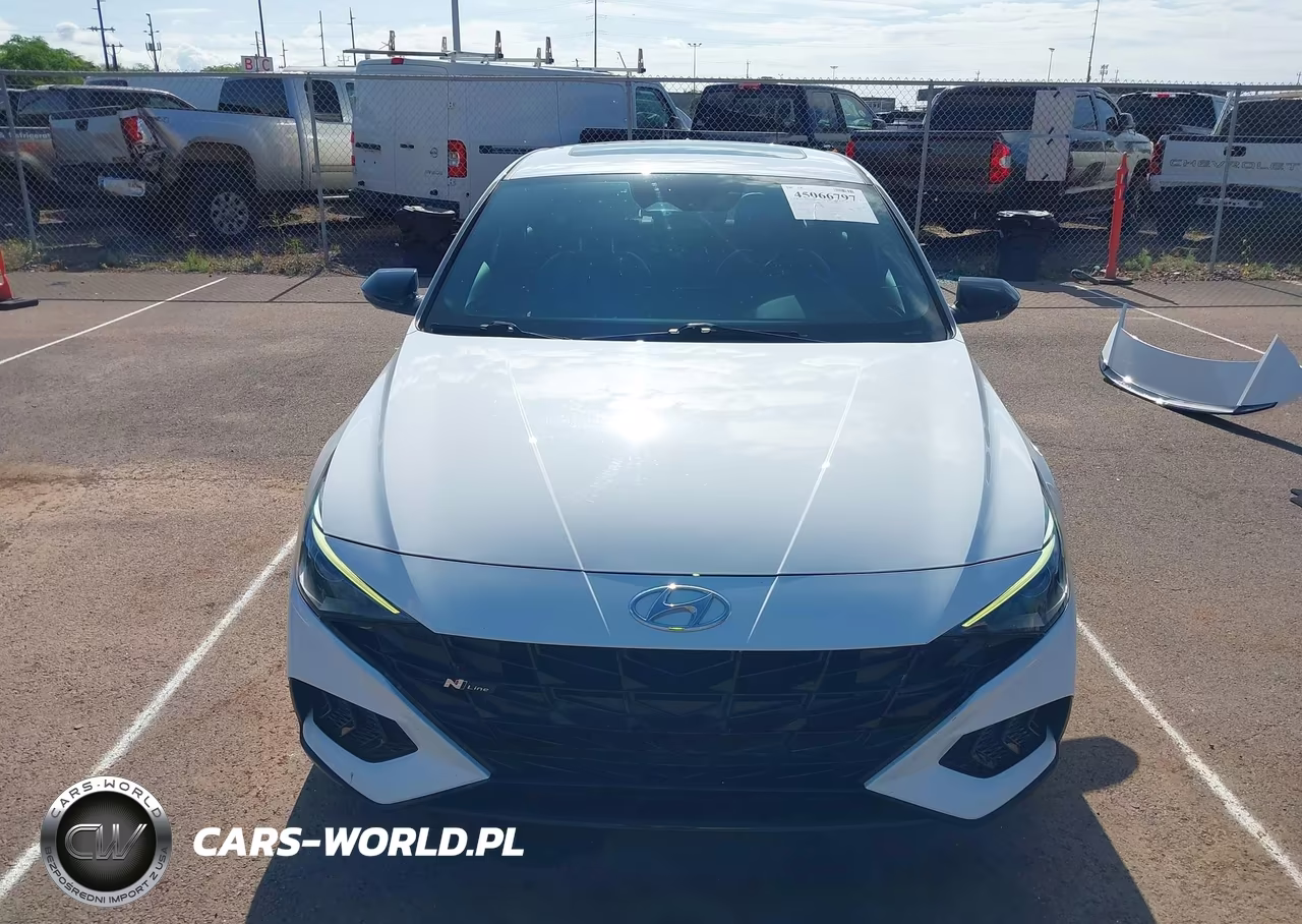 2021 Hyundai Elantra N Line VIN:KMHLR4AF4MU197407 - 13