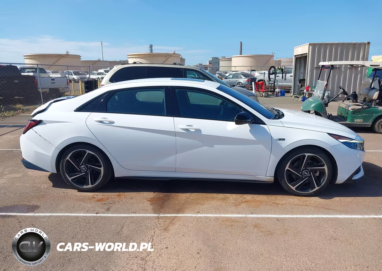 2021 Hyundai Elantra N Line VIN:KMHLR4AF4MU197407 - 14