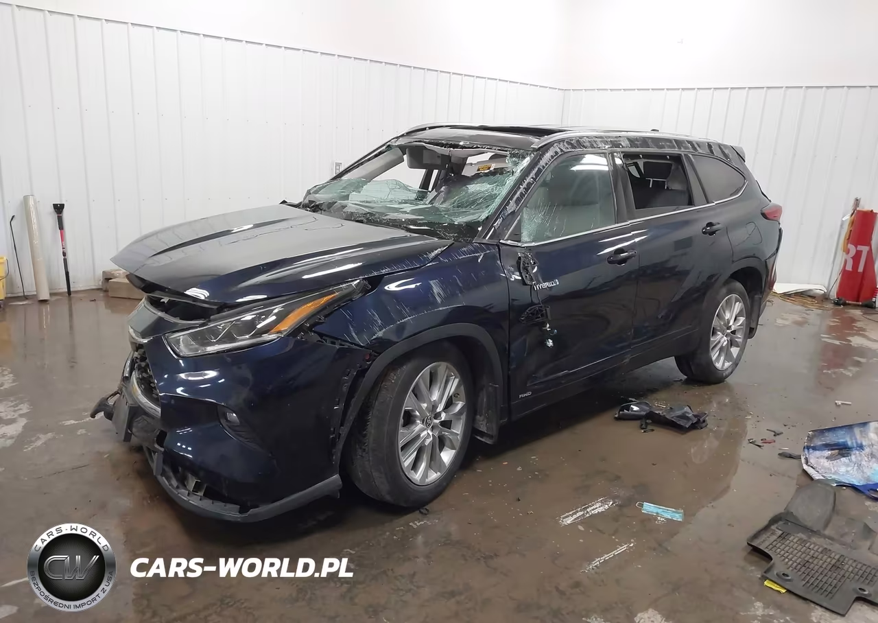 2021 Toyota Highlander Hybrid Limited VIN:5TDXBRCHXMS033704 - 2