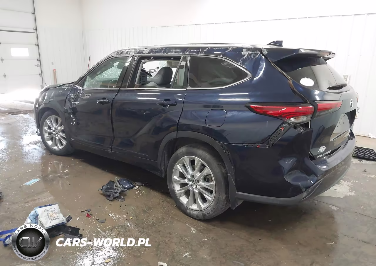 2021 Toyota Highlander Hybrid Limited VIN:5TDXBRCHXMS033704 - 3