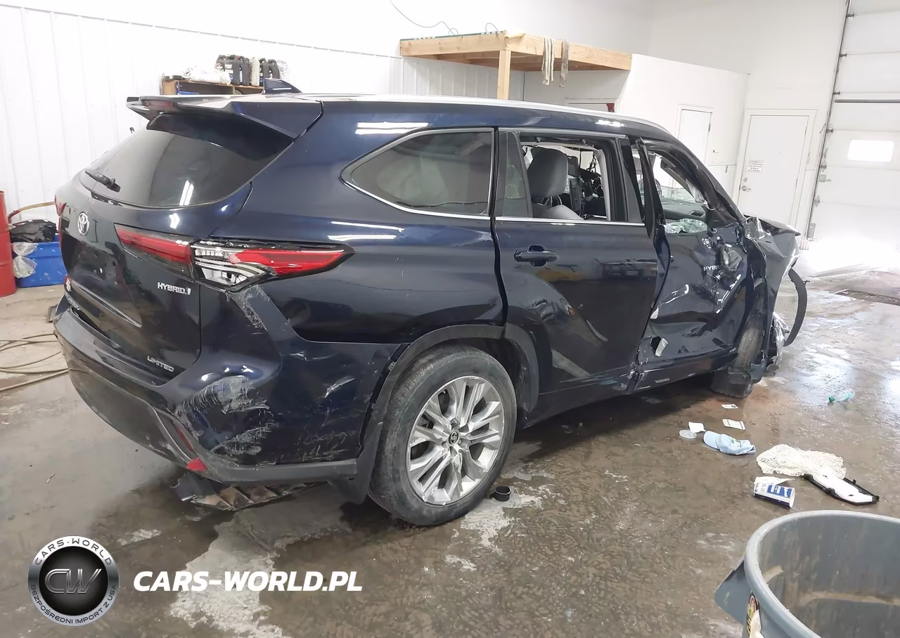 2021 Toyota Highlander Hybrid Limited VIN:5TDXBRCHXMS033704 - 4