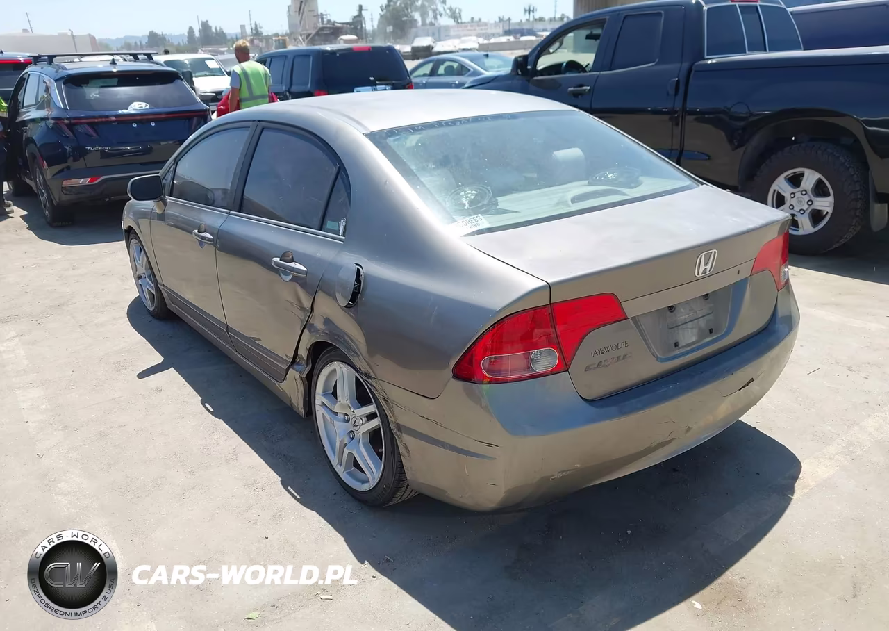 2008 Honda Civic Lx VIN:2HGFA16568H354193 - 3