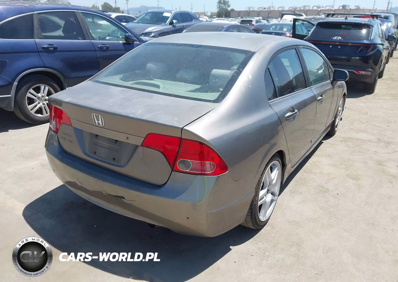 2008 Honda Civic Lx VIN:2HGFA16568H354193 - 4