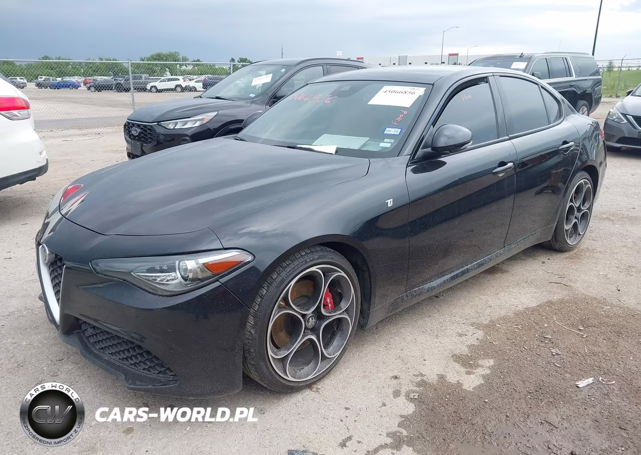 2023 Alfa Romeo Giulia Ti Rwd VIN:ZARFAMBN0P7671716 - 2