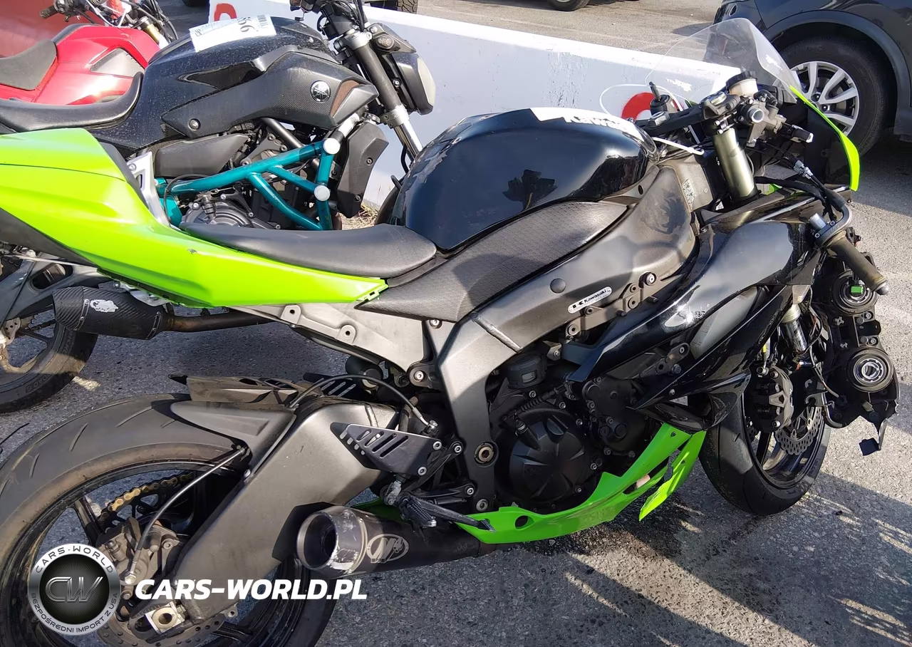 2011 Kawasaki Zx600 R VIN:JKAZX4R14BA025884 - 12