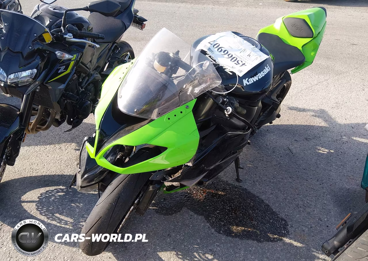 2011 Kawasaki Zx600 R VIN:JKAZX4R14BA025884 - 2
