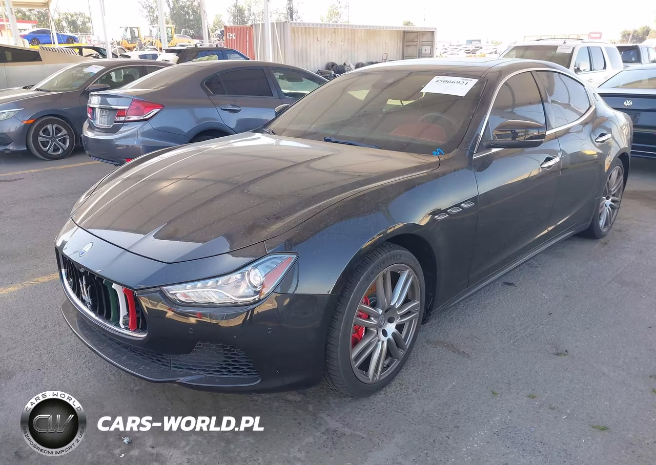2017 Maserati Ghibli S Q4 VIN:ZAM57RTL1H1240879 - 2