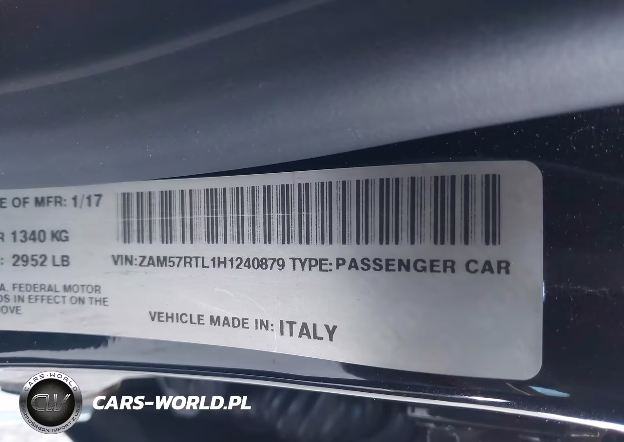 2017 Maserati Ghibli S Q4 VIN:ZAM57RTL1H1240879 - 9