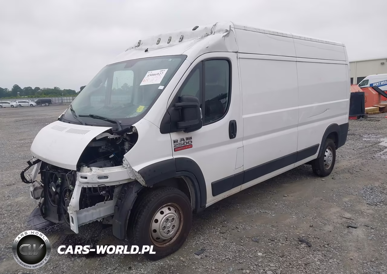 2021 Ram Promaster 2500 High Roof 159 Wb VIN:3C6LRVDG1ME574652 - 2