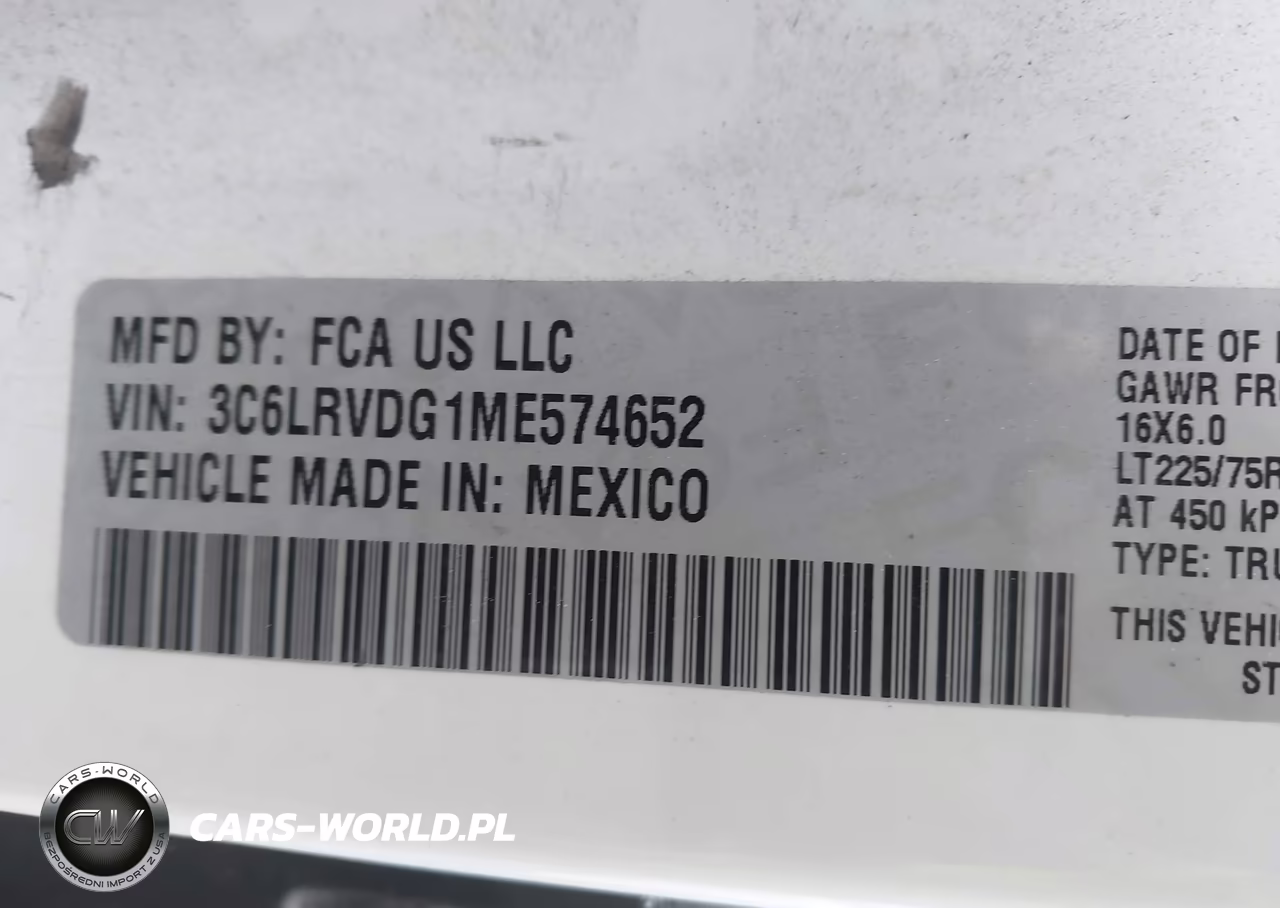 2021 Ram Promaster 2500 High Roof 159 Wb VIN:3C6LRVDG1ME574652 - 9